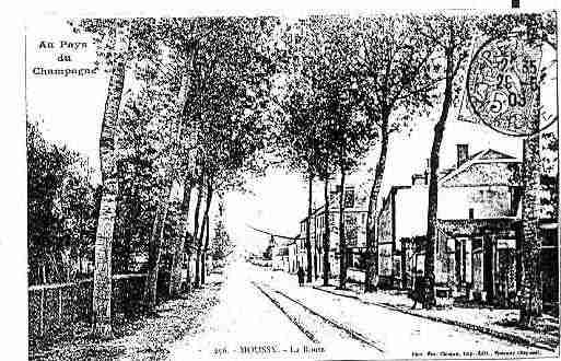 Ville de MOUSSY Carte postale ancienne