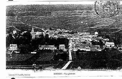 Ville de MOUSSY Carte postale ancienne