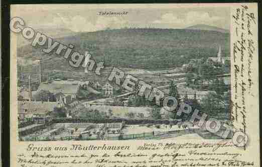 Ville de MOUTERHOUSE Carte postale ancienne