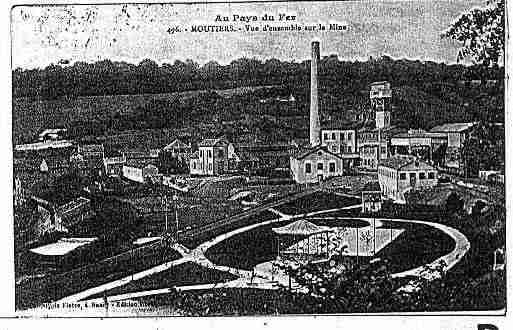 Ville de MOUTIERS Carte postale ancienne Ville de MOUTIERS Carte postale ancienne