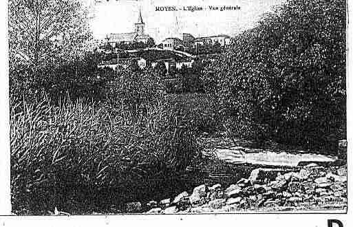 Ville de MOYEN Carte postale ancienne