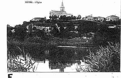 Ville de MOYEN Carte postale ancienne