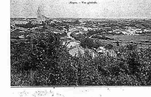 Ville de MOYEN Carte postale ancienne