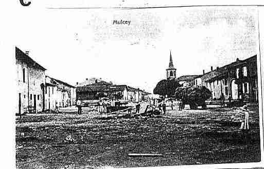 Ville de MULCEY Carte postale ancienne