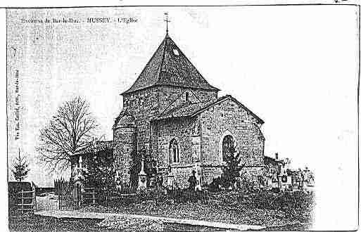 Ville de MUSSEY Carte postale ancienne