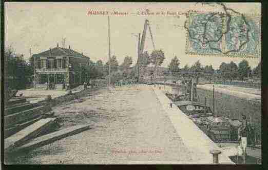 Ville de MUSSEY Carte postale ancienne