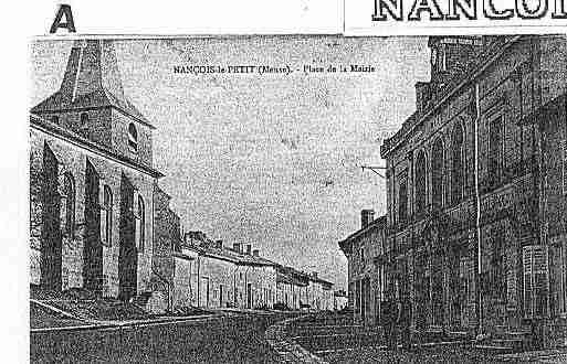Ville de NANCOISSURORNAIN Carte postale ancienne