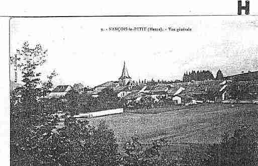 Ville de NANCOISSURORNAIN Carte postale ancienne