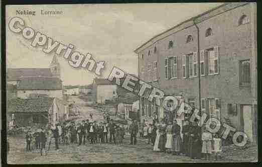 Ville de NEBING Carte postale ancienne