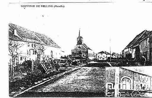 Ville de NELLING Carte postale ancienne