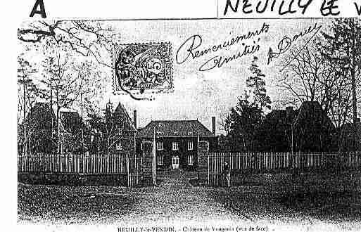Ville de NEUILLYLEVENDIN Carte postale ancienne