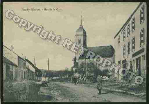 Ville de NEUILLYL\'EVEQUE Carte postale ancienne