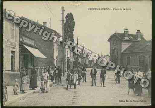 Ville de NEUVESMAISONS Carte postale ancienne