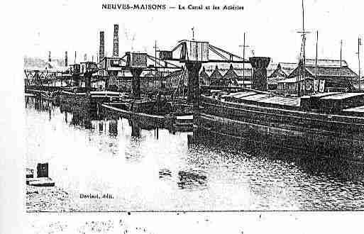 Ville de NEUVESMAISONS Carte postale ancienne