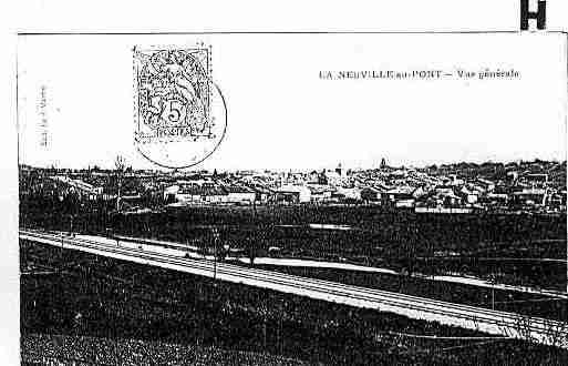 Ville de NEUVILLEAUXBOIS(LA) Carte postale ancienne