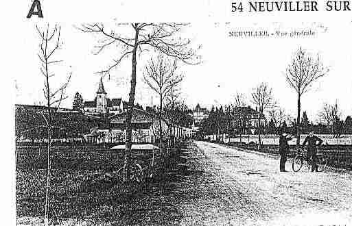 Ville de NEUVILLERSURMOSELLE Carte postale ancienne