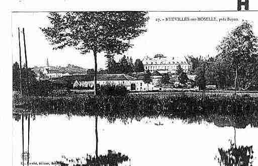 Ville de NEUVILLERSURMOSELLE Carte postale ancienne