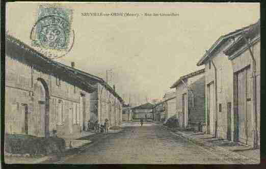 Ville de NEUVILLESURORNAIN Carte postale ancienne