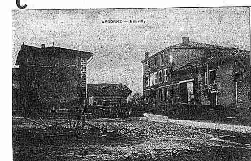 Ville de NEUVILLYENARGONNE Carte postale ancienne