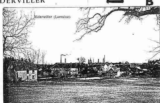 Ville de NIDERVILLER Carte postale ancienne