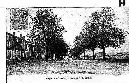 Ville de NOGENT Carte postale ancienne Ville de NOGENT Carte postale ancienne