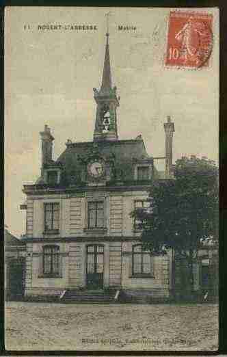 Ville de NOGENTL\\\'ABBESSE Carte postale ancienne Ville de NOGENTL\\\'ABBESSE Carte postale ancienne
