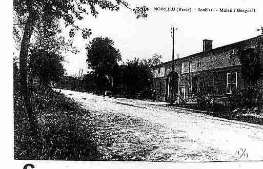 Ville de NOIRLIEU Carte postale ancienne