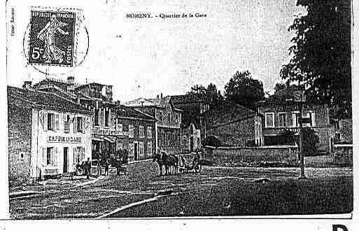 Ville de NOMENY Carte postale ancienne
