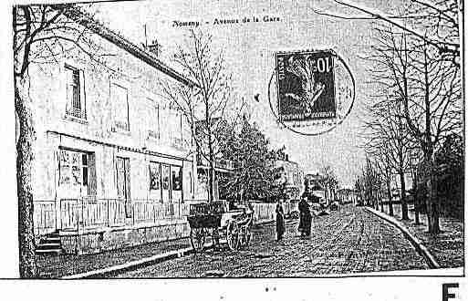 Ville de NOMENY Carte postale ancienne