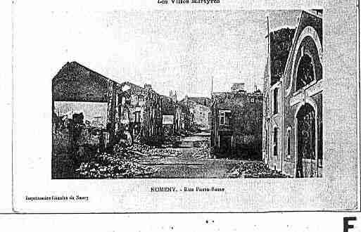 Ville de NOMENY Carte postale ancienne