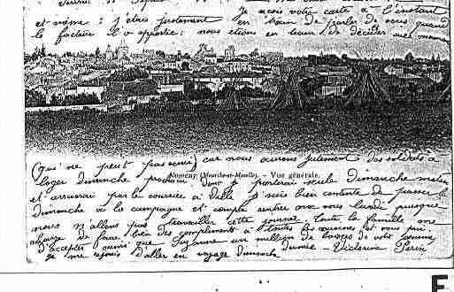 Ville de NOMENY Carte postale ancienne