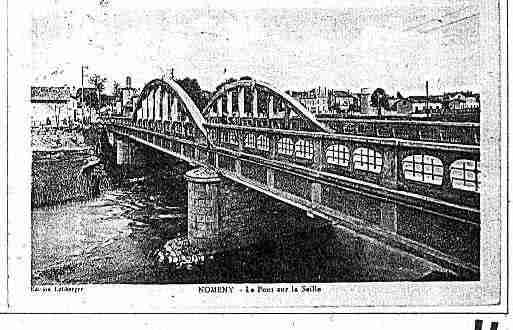 Ville de NOMENY Carte postale ancienne