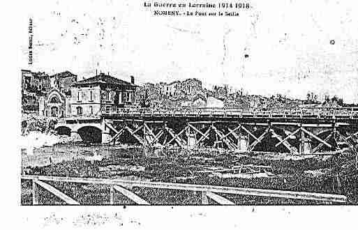 Ville de NOMENY Carte postale ancienne