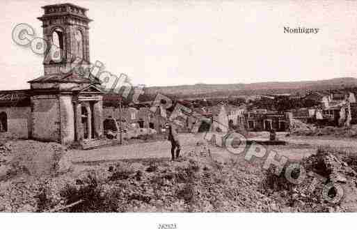 Ville de NONHIGNY Carte postale ancienne