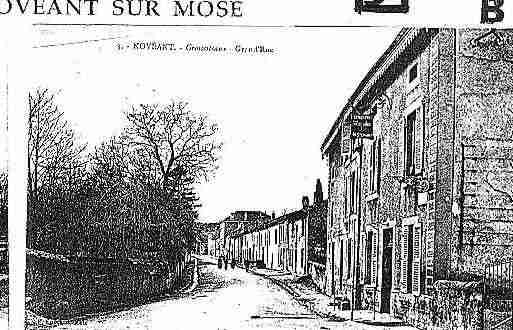 Ville de NOVEANTSURMOSELLE Carte postale ancienne