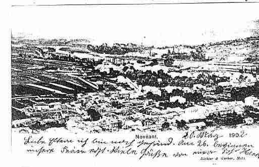 Ville de NOVEANTSURMOSELLE Carte postale ancienne