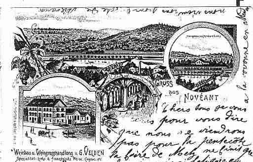 Ville de NOVEANTSURMOSELLE Carte postale ancienne