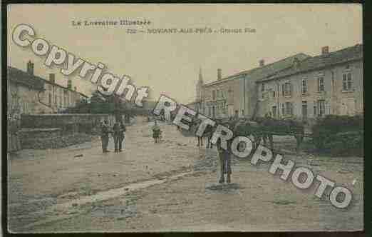 Ville de NOVIANTAUXPRES Carte postale ancienne