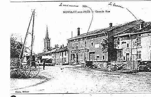 Ville de NOVIANTAUXPRES Carte postale ancienne