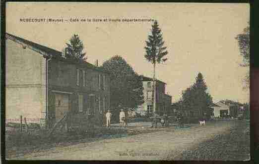 Ville de NUBECOURT Carte postale ancienne