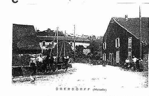 Ville de OBERDORFF Carte postale ancienne