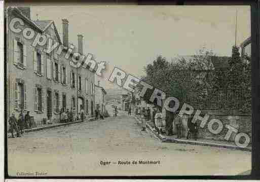 Ville de OGER Carte postale ancienne