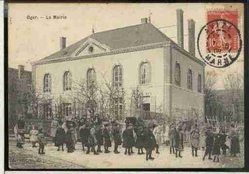 Ville de OGER Carte postale ancienne Ville de OGER Carte postale ancienne