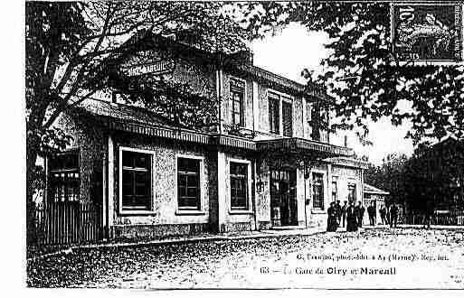 Ville de OIRY Carte postale ancienne