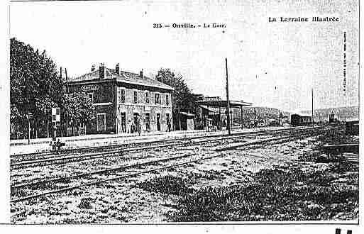 Ville de ONVILLE Carte postale ancienne