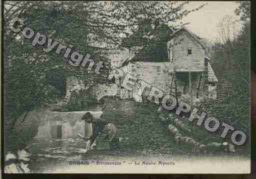 Ville de ORBAISL\\\'ABBAYE Carte postale ancienne