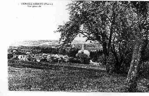 Ville de ORBAISL\'ABBAYE Carte postale ancienne