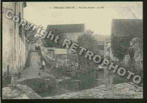 Ville de ORBAISL\'ABBAYE Carte postale ancienne