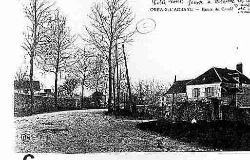 Ville de ORBAISL\'ABBAYE Carte postale ancienne