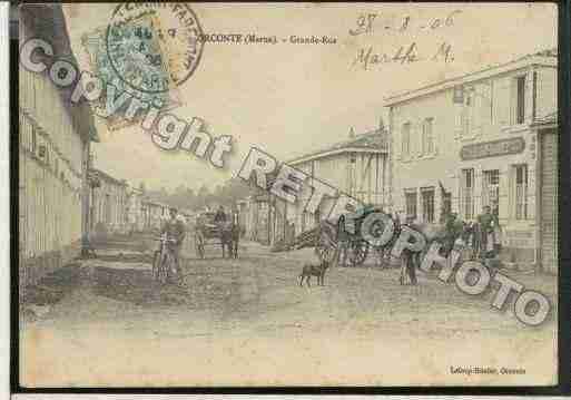 Ville de ORCONTE Carte postale ancienne